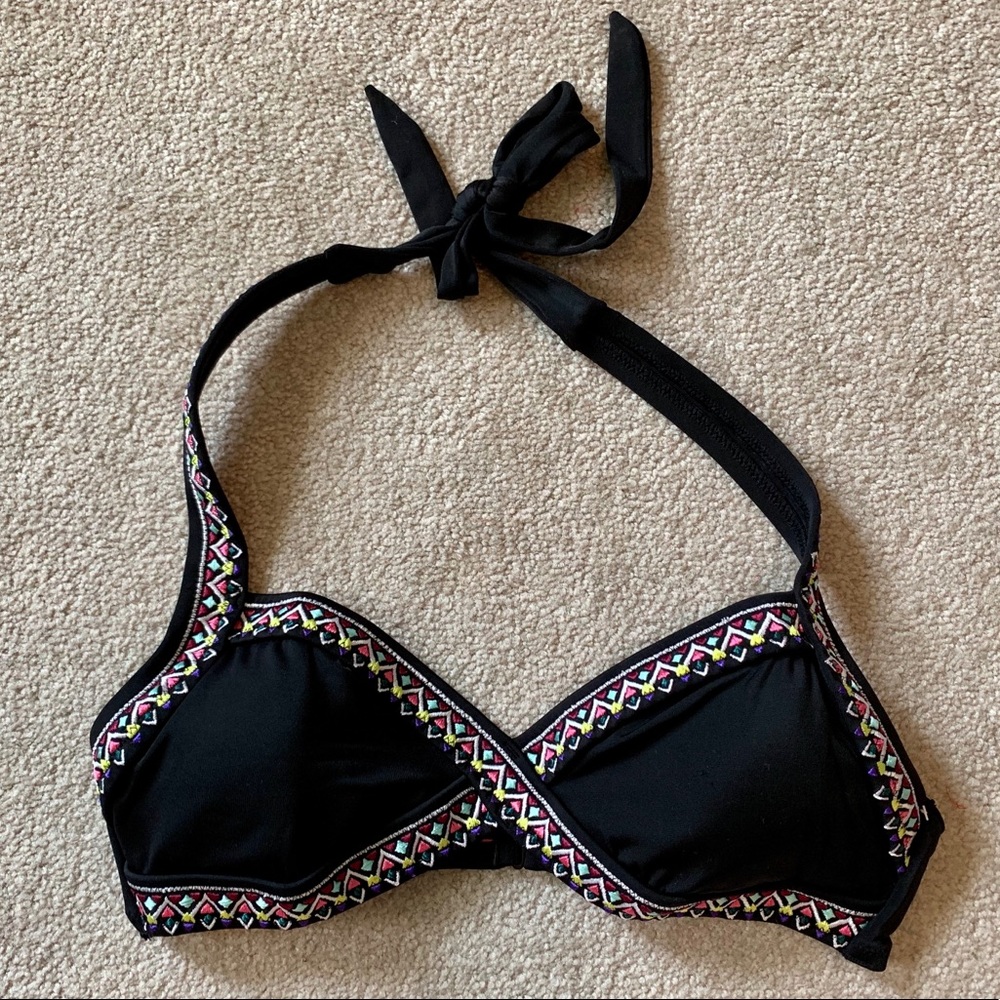 PINK VS Embroidered Bikini Top